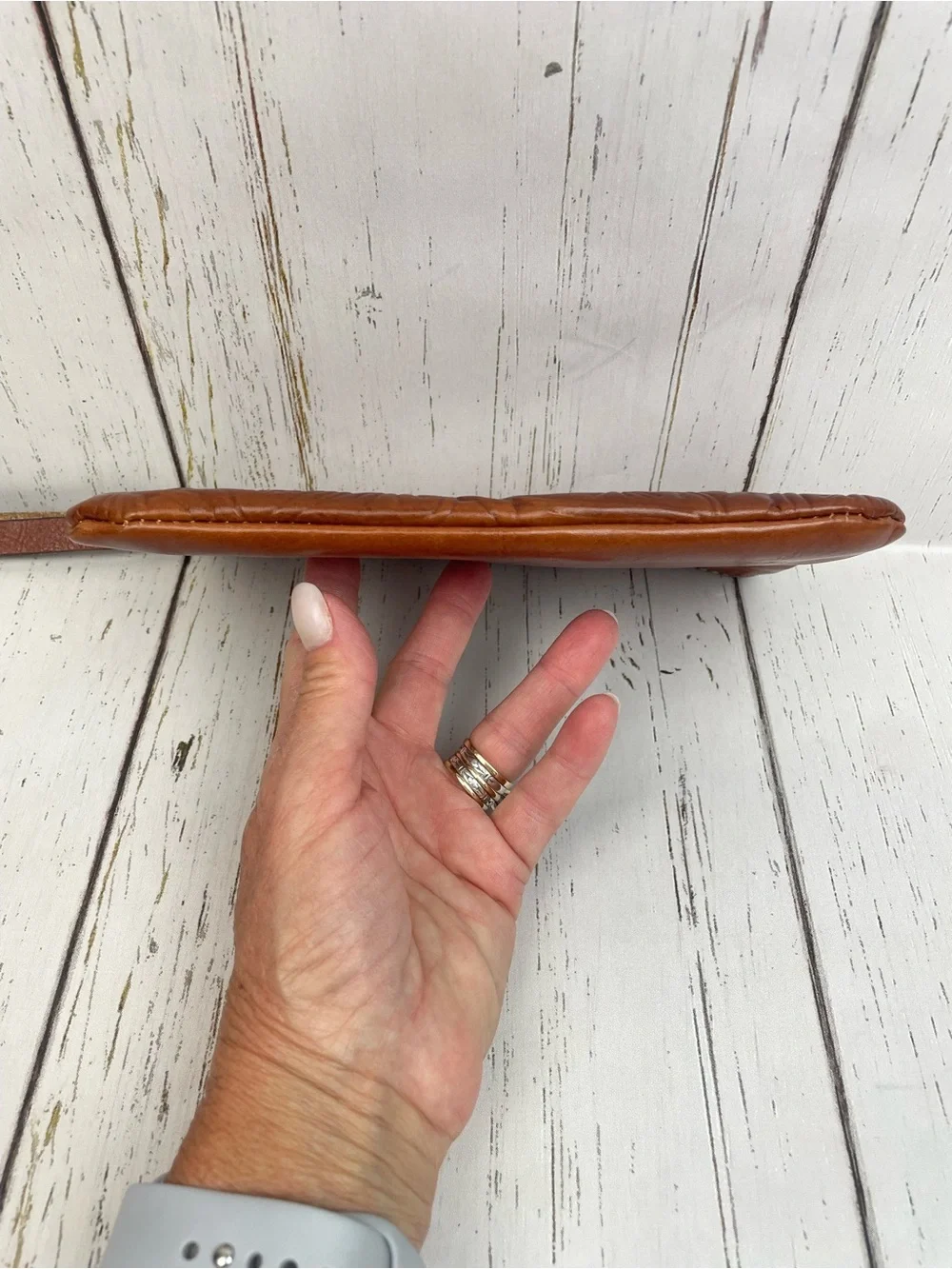 Patricia Nash Tooled‎ Italian Leather Wristlet/Wallet